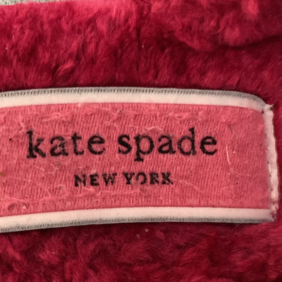 Kate Spade Faux Fur Slippers - Picture 7 of 10